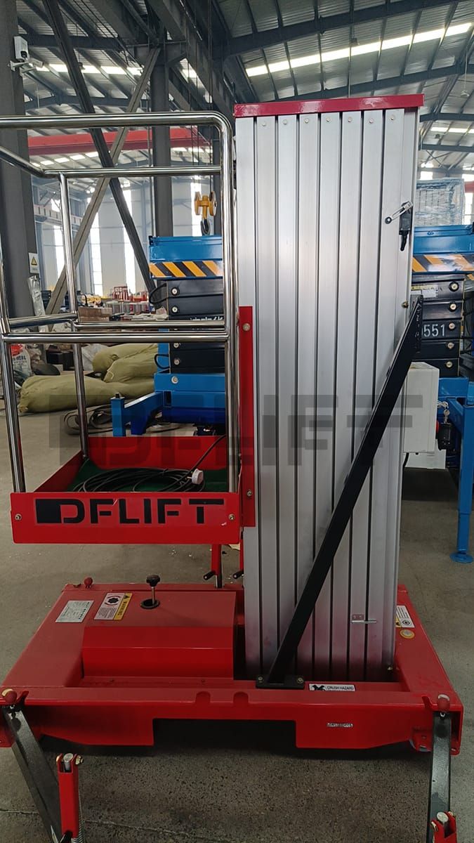 Aluminum alloy mast lift