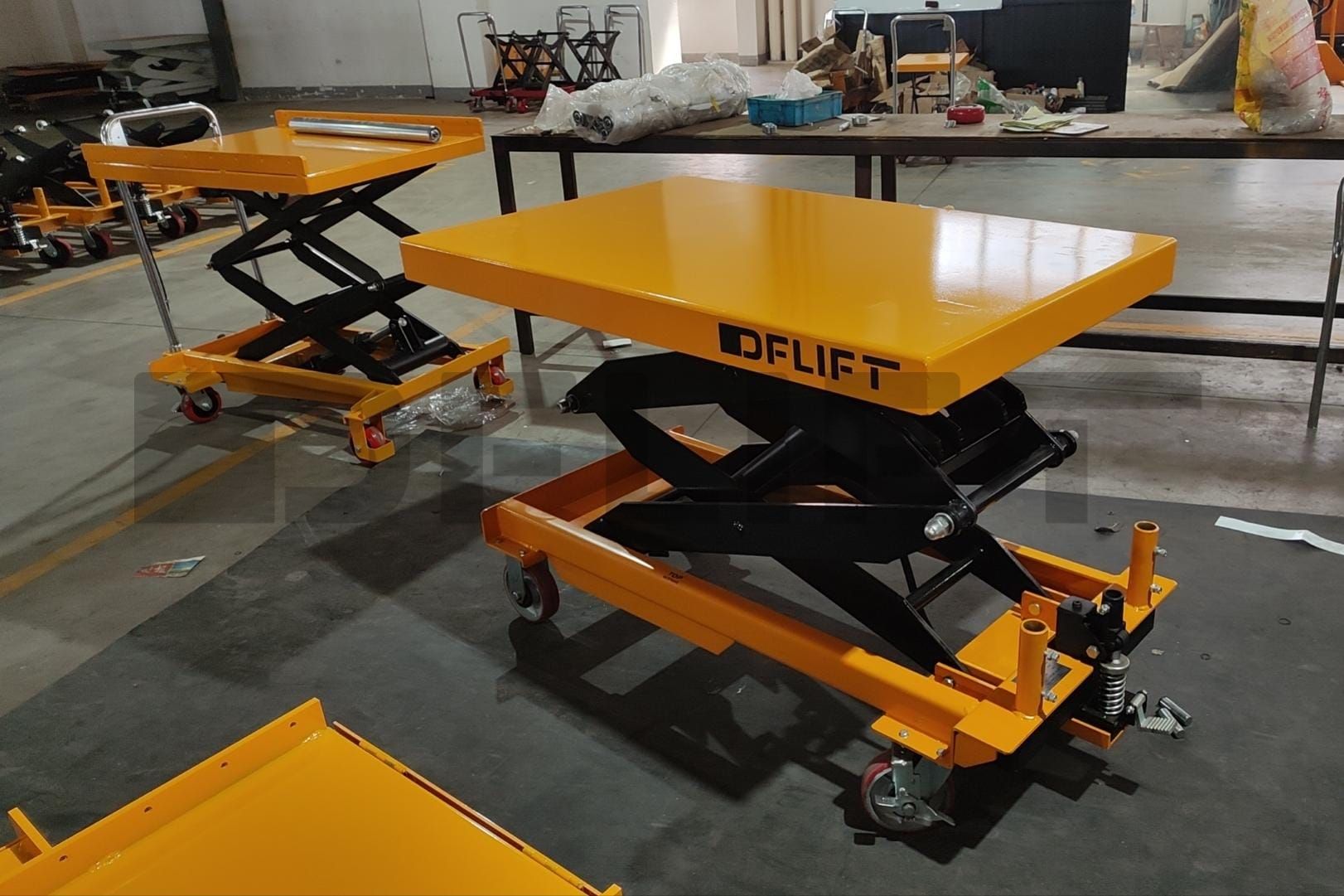 Manual Scissor Lift Table